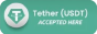 Мы принимаем Tether USDT (ERC-20)